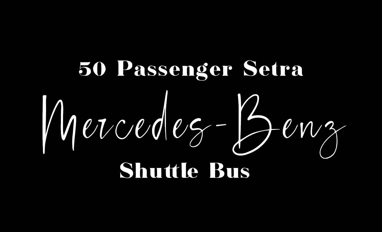 Rent A 50 Passenger Setra Mercedes-Benz Shuttle Bus